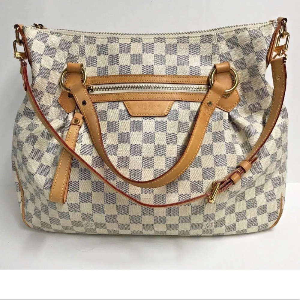 Louis Vuitton Evora MM Damier Azur tote bag